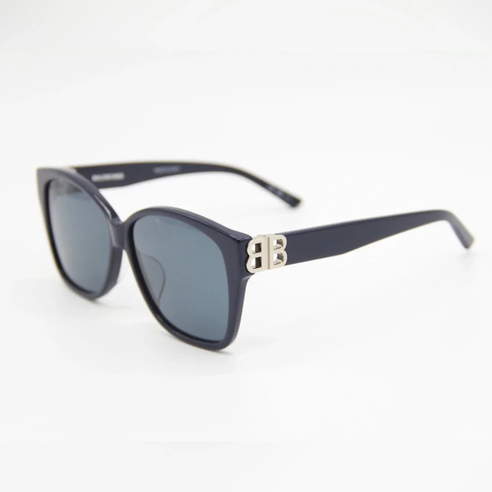 NEW BALENCIAGA BB0135SA 004 BLUE WOMEN SUNGLASSES BALENCIAGA BB0135S - Picture 8 of 13